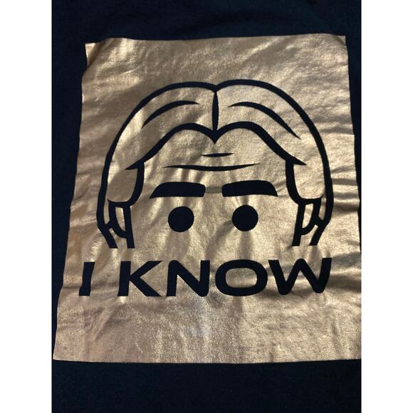 Star Wars Shirt Adult Large Black Gold Han Solo Lego Disney Parks I Know Mens - Picture 6 of 8